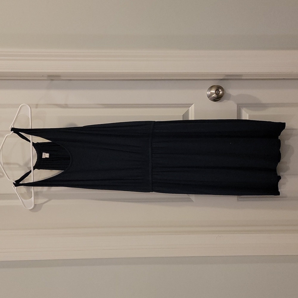 Gap tank dress with racerback. Navy. Excellent condition.  Size large